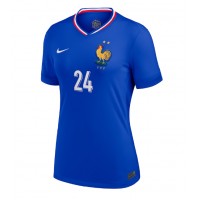 Echipament fotbal Franţa Ibrahima Konate #24 Tricou Acasa European 2024 pentru femei maneca scurta